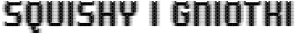 obraz ascii z tekstem "squishy i gniotki"